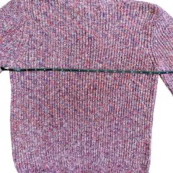 Pinque brand pink knit mock neck sweater. Size Small. - Picture 10 of 12